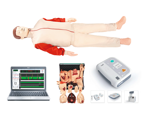 高级心肺复苏人AED除颤、创伤模拟人